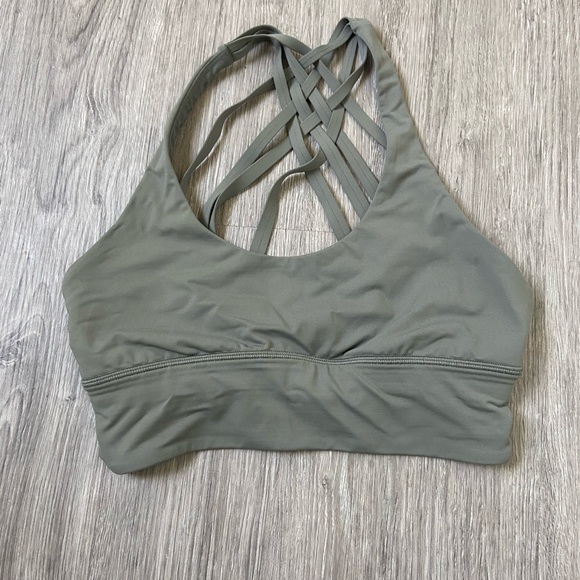 Lululemon Free To Be Moved Bra Gray - Picture 3 of 5